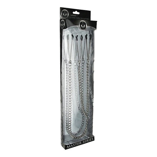 Anais Y-Style Nipple To Clit Set - Nipple and Clit Clamps