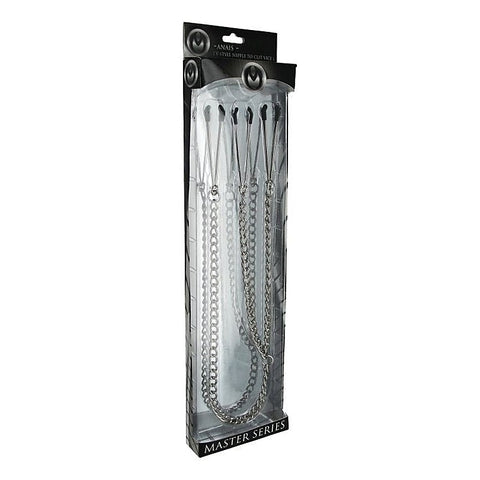 Anais Y-Style Nipple To Clit Set by XR Brands - Nipple and Clit Clamps