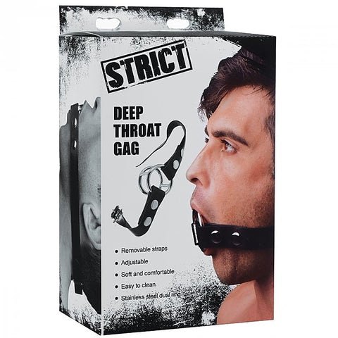 Professional Deep Throat Gag by XR Brands - Bondage Gags and Bits