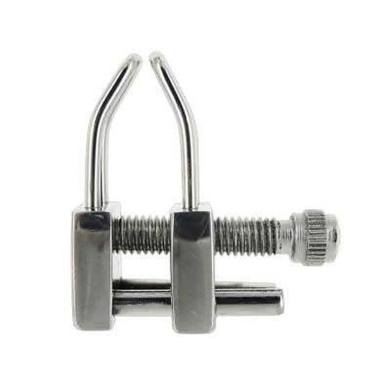 Nose Shackle Stainless Steel Silver by XR Brands - Spreaders and Hangers