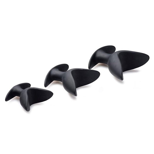 Ass Anchors 3 Piece Silicone Anal Anchor Set