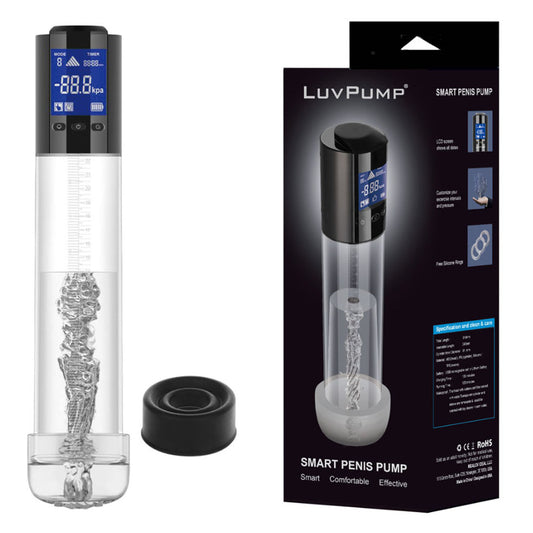 Shots LuvPump Smart USB Rechargeable Automatic Penis Pump - Penis Pumps And Stretchers