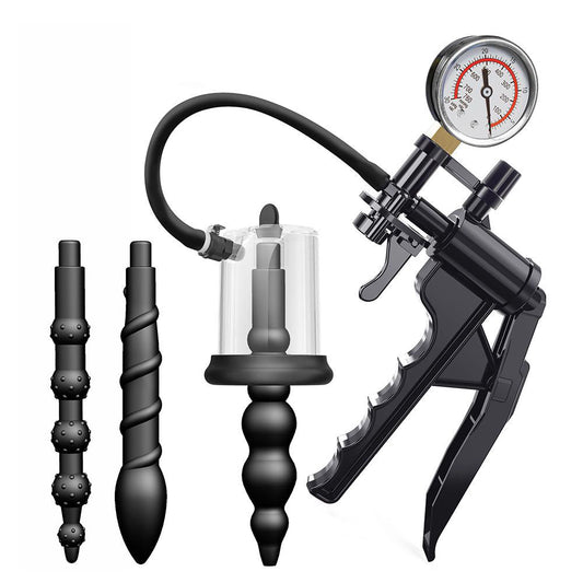 Shots LuvPump Rosebud Manual Anal Pump - Penis Pumps And Stretchers