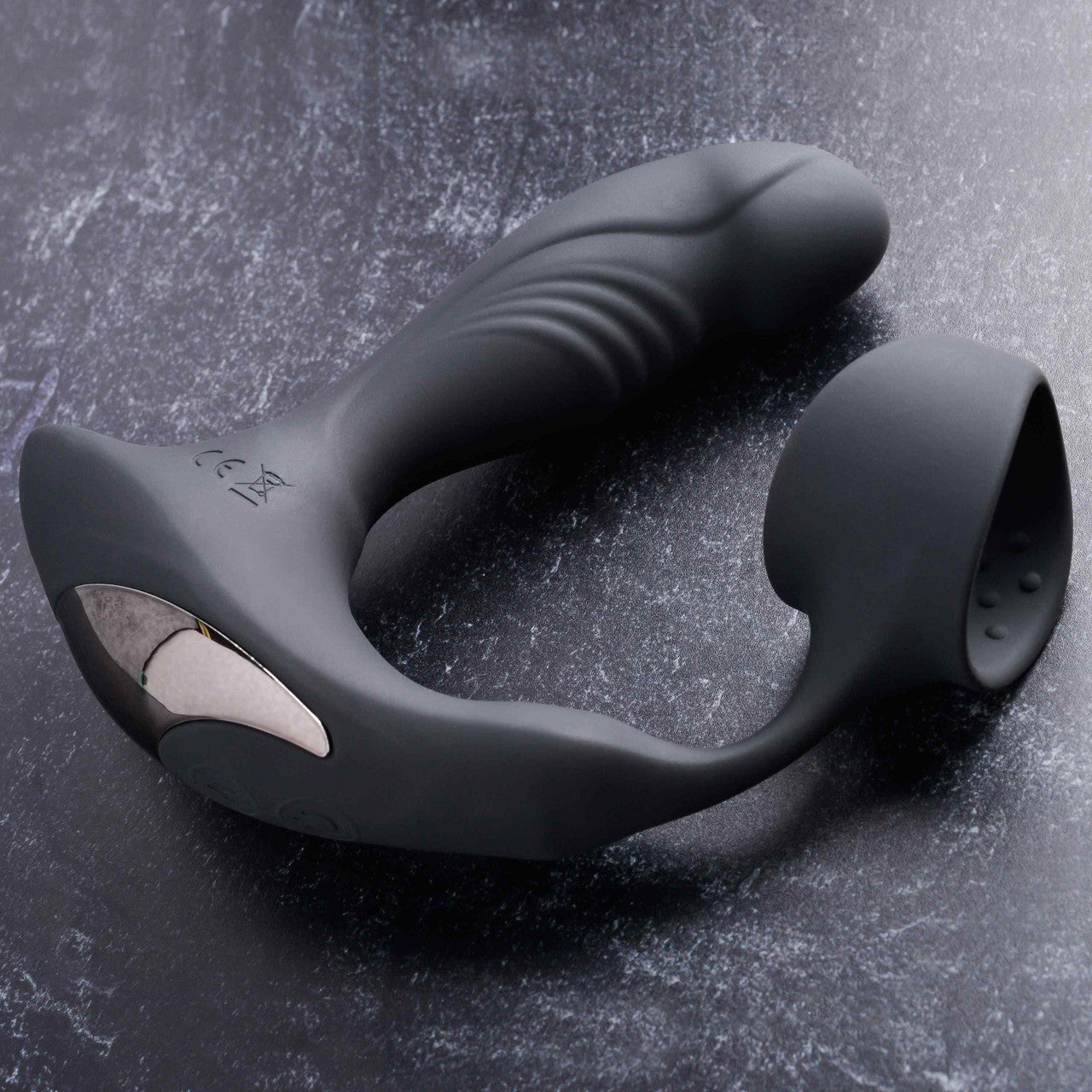 Zero Tolerance Strapped & Tapped Prostate Vibrator Black Butt Plugs