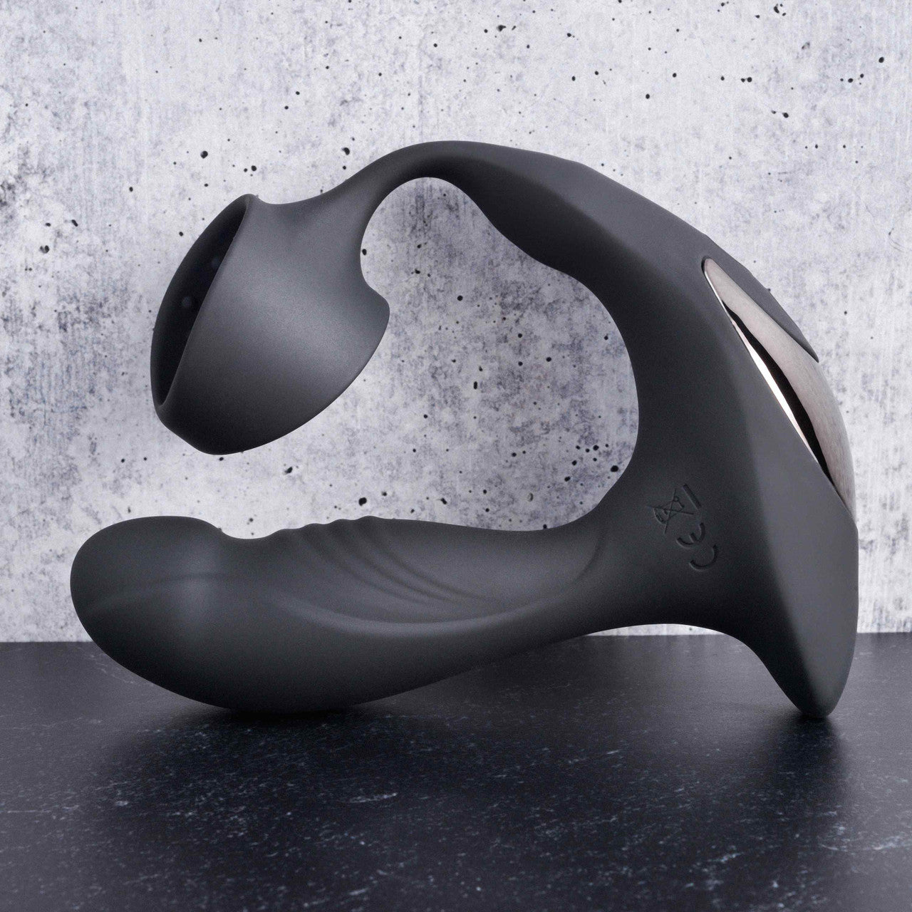 Zero Tolerance Strapped & Tapped Prostate Vibrator Black Butt Plugs