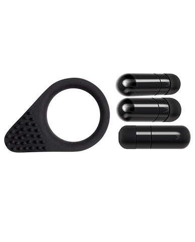 Zero Tolerance Black Knight Vibrating Cock Ring - Vibrating Cock Rings