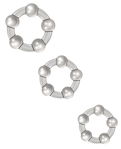 Zero Tolerance Three Amigos Stretchy Cock Ring Set - Cock Ring Sets