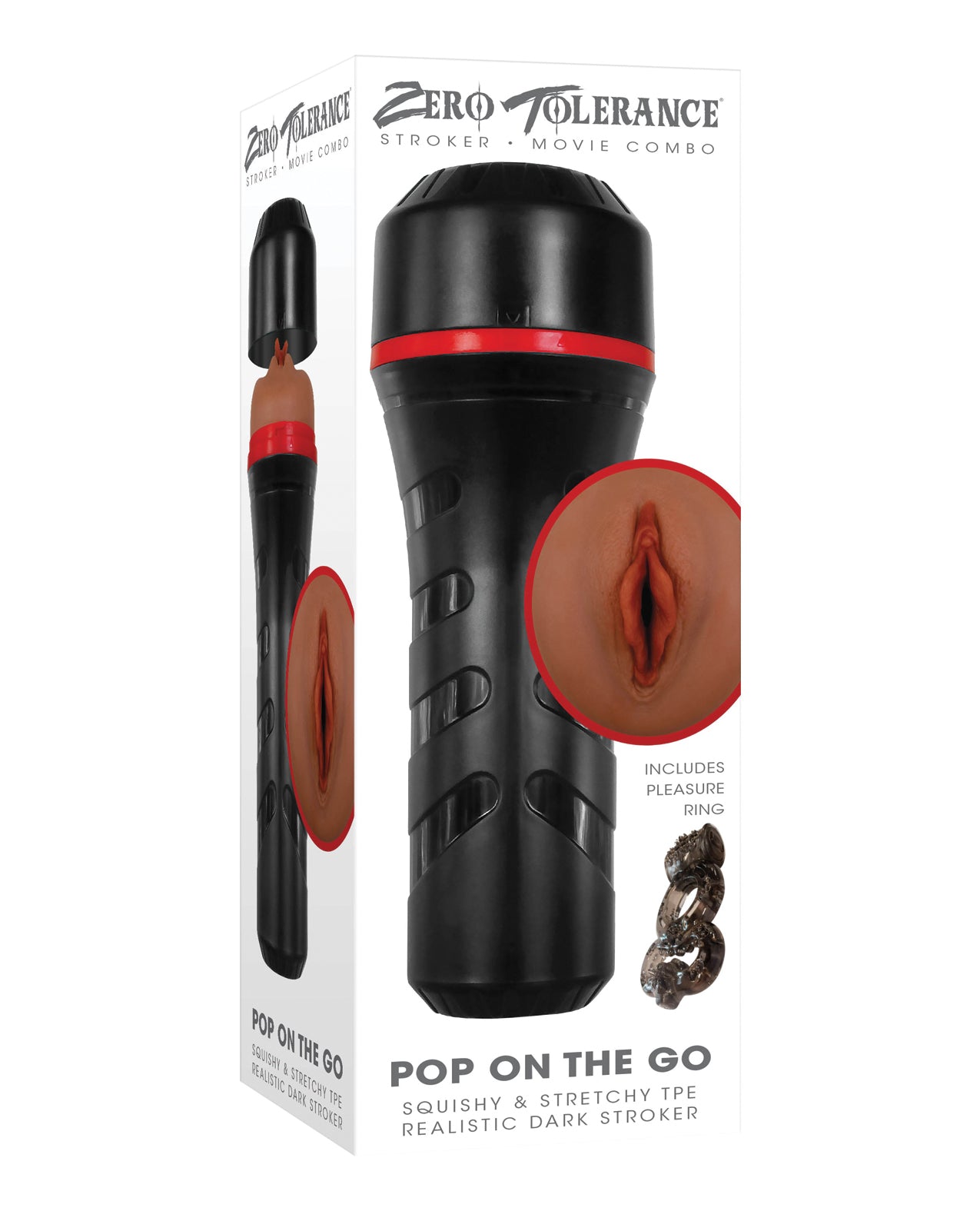 Zero Tolerance Pop On The Go Realistic Male Stroker Masturbators and Strokers