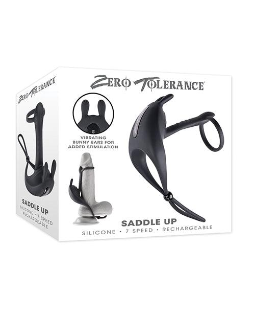 Zero Tolerance Saddle Up Cock and Ball Vibrator Cock Rings
