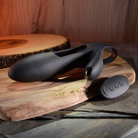 Zero Tolerance NAUTILUS Vibrating Penis Extender Sleeve Black - Penis Sleeves and Extenders