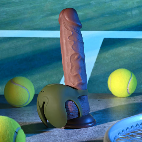 Zero Tolerance NUTTY BUDDY Vibrating Cock Ring Olive Green - Vibrating Cock Rings