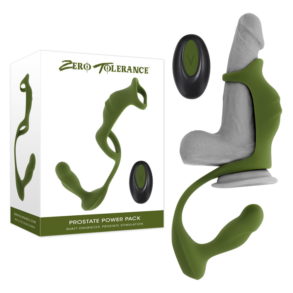 Zero Tolerance PROSTATE POWER PACK Massager With Remote Prostate Toys