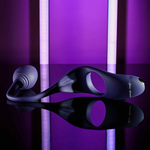 Zero Tolerance Tip To Tail Vibrating Plug & Cock Ring - Vibrating Cock Rings
