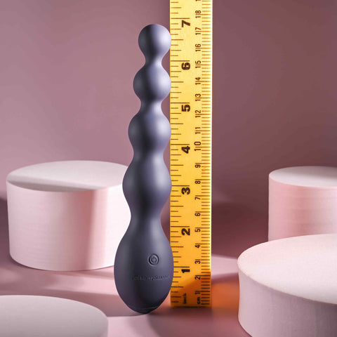 Zero Tolerance Rumpy Bumpy Vibrating Anal Bead Purple - Anal Beads and Balls