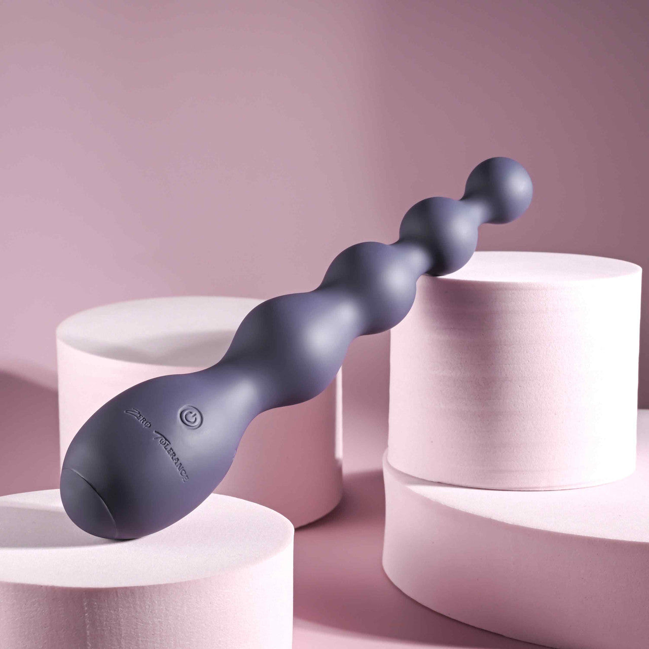 Zero Tolerance Rumpy Bumpy Vibrating Anal Bead Purple Anal Beads and Balls