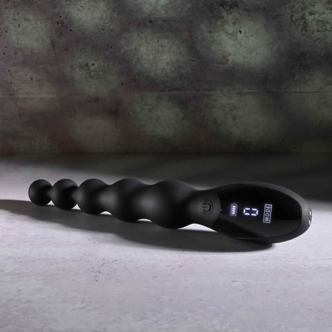 Zero Tolerance Backdoor Baton Vibrating Anal Bead Black - Anal Beads and Balls