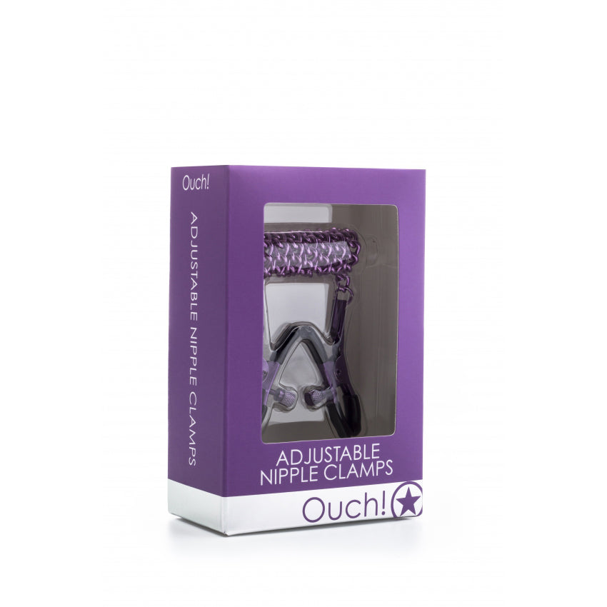 Shots Toys Adjustable Womens Nipple Clamps - Nipple and Clit Clamps