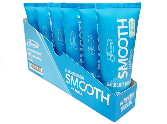 Sensuous Smooth Natural Water Based Personal Lubricant 100ml - Water Based Lubes