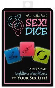 Kheper Glow-in-the-Dark SEX! Dice Game - Sex Games, Coupons and Tricks