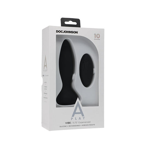 A-Play Experienced Vibrating Silicone Anal Plug - Butt Plugs