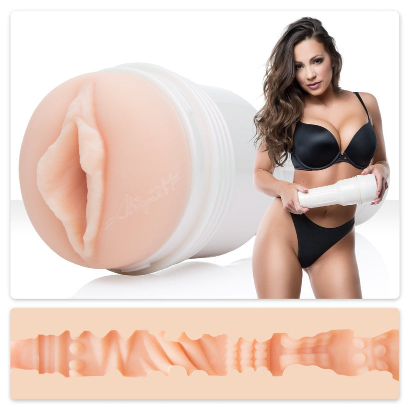 Fleshlight Girls Abigail Mac Lush Realistic Texture Mens Masturbator Masturbators and Strokers