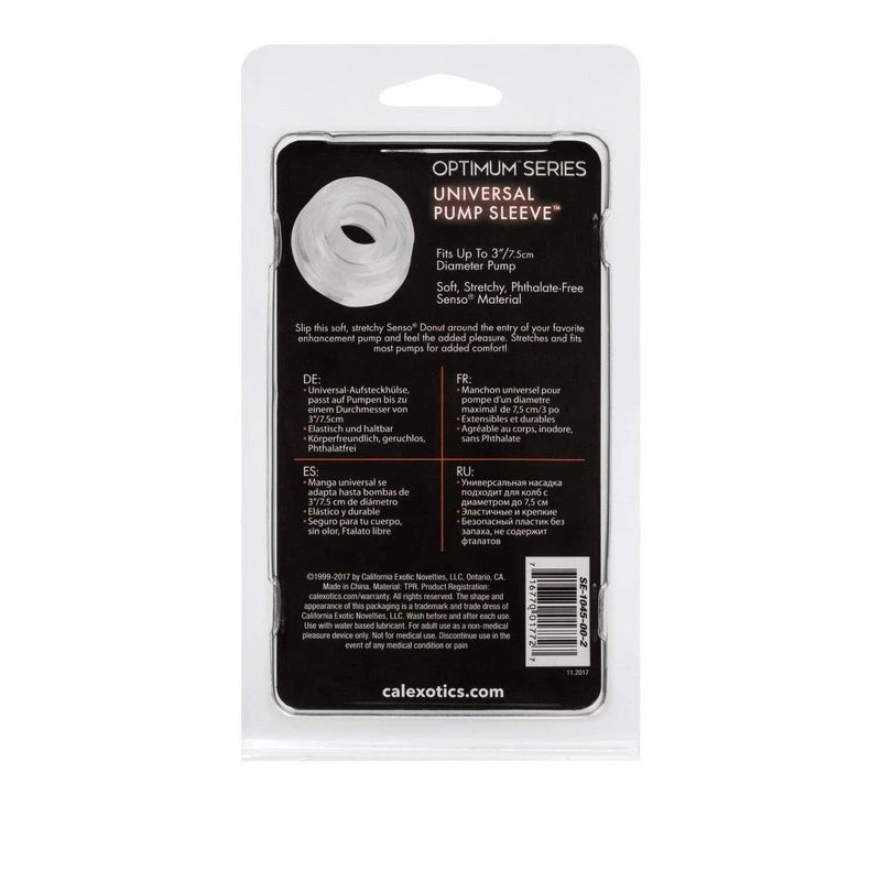 CalExotics Universal Penis Pump Sleeve Attachment Pumps, Extenders and Sleeves