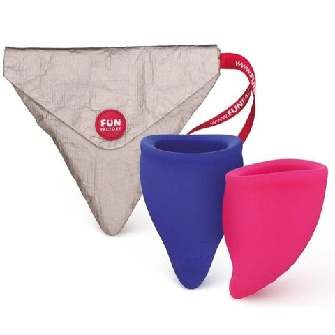 Fun Factory Body-Safe Menstrual Cup - Reusable & Comfortable - Pumps, Extenders and Sleeves