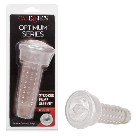 CalExotics Optimum Series Stroker Pump Sleeve Mouth - Pumps, Extenders and Sleeves