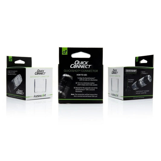 Fleshlight Quickshot Quick Connect Quickshot Masturbator Connector - Fleshlight Male Masturbators