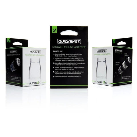 Fleshlight Quickshot Shower Mount Male Masturbator Adapter - Masturbators and Strokers