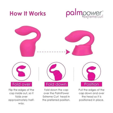 Palm Power Extreme Pleasure Cap Attachment - Anal Vibrators