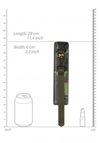Shots Toys Army Theme Fetish Play Ankle Cuffs - Cuffs And Restraints