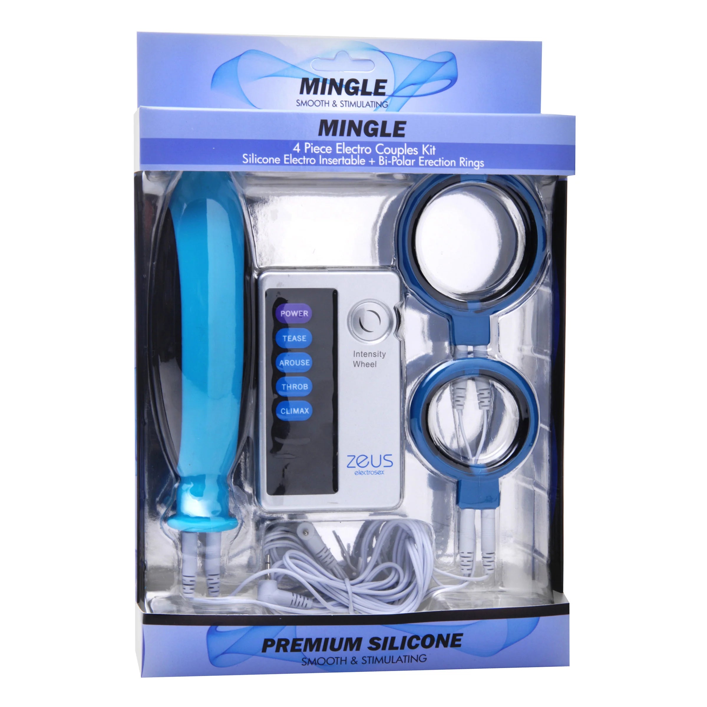 Zeus Mingle 4 Piese Electro Couples Sex Kit Electro Sex