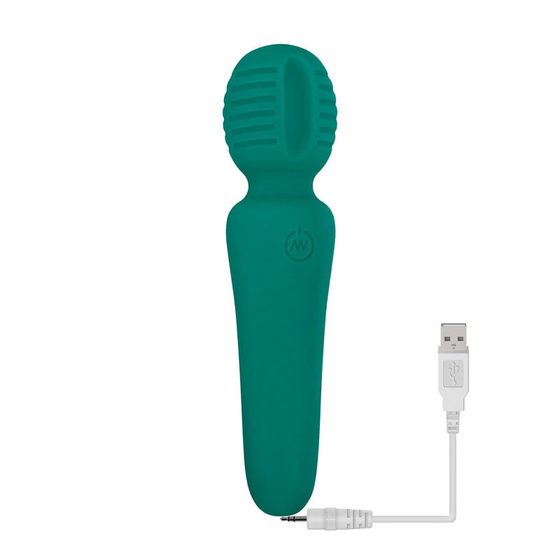 Adam and Eve Petite Private Pleasure Body Wand Massager Green Body Wands