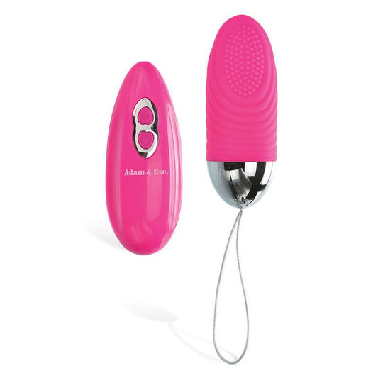 Adam and Eve Turn Me On Rechargeable Bullet Vibrator With Remote Pink - Bullet Vibrators