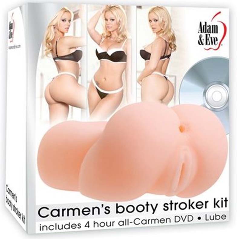 Adam & Eve Carmen's Booty Stroker Kit Masturbators and Strokers