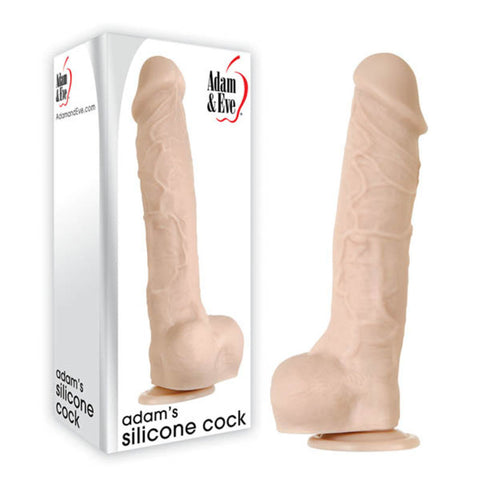 Adam's Silicone Cock - 10 Inches of Realistic Pleasure - Realistic Dildos