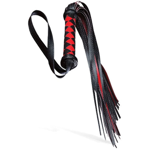 Adam & Eve Scarlet Couture Diamond BDSM Flogger - Whips And Crops