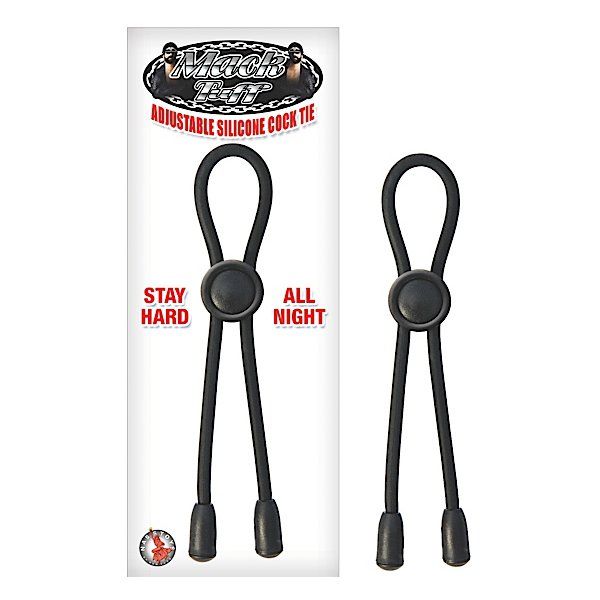 MACK TUFF Silicone Adjustable Cock Ties For ED Issues Stretchy Cock Rings