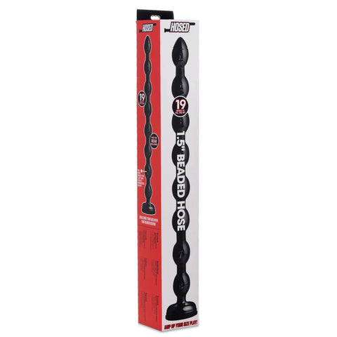 Hosed 19 Inches Beaded Textured Anal Snake Beads - Anal Beads and Balls