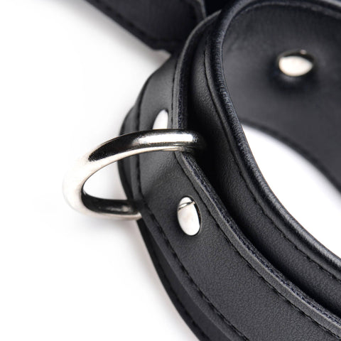 Strict Frog Tie Bondage Restraint Set Black - Bondage Kits
