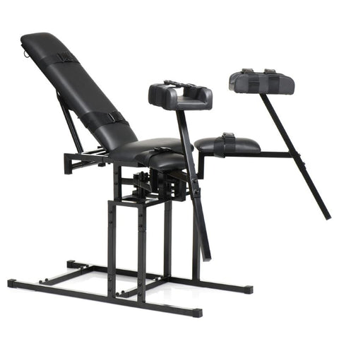 Master Series Leg Spreader Obedience Chair (2 Box) - Sex Furniture