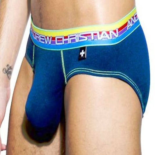 Almost Naked Pride Mens Brief Navy Blue - Mens Briefs And Boxers