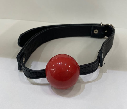 Amour Etrange Leather Ball Gag - Bondage Gags and Bits