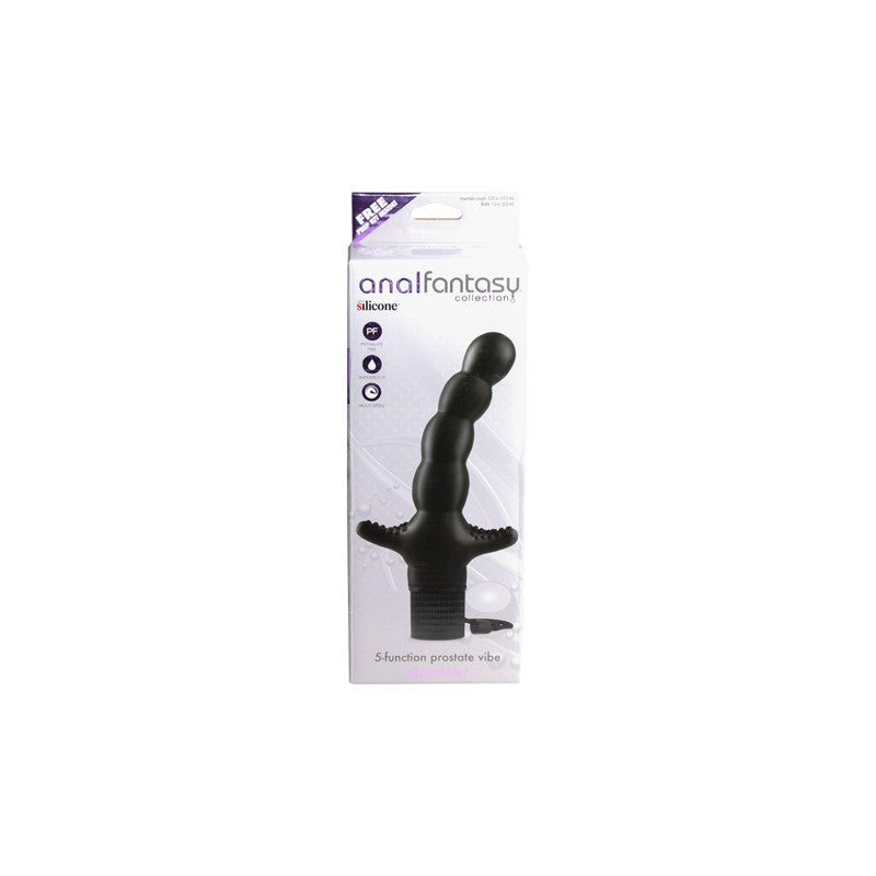 Anal Fantasy Collection 5 Function Prostate Vibrator Butt Plugs
