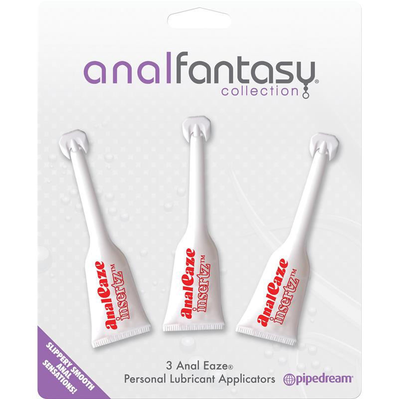 Anal Fantasy Anal Eaze Personal Lubricant Applicators Water Based Lubes