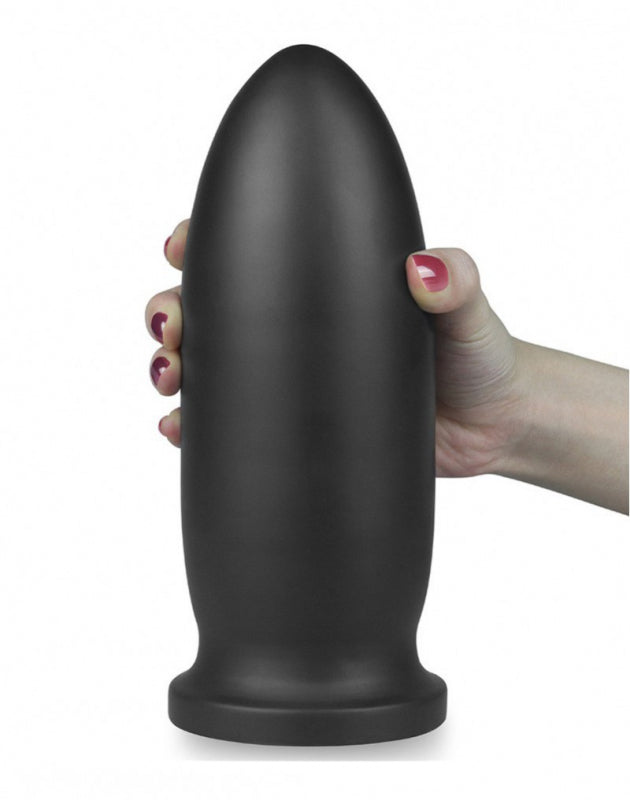 Lovetoy King Sized Anal Bomber Mega Butt Plug Black Butt Plugs