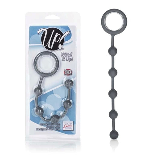 CalExotics Up! Wind It Up! Silicone Anal Beads Butt Plugs
