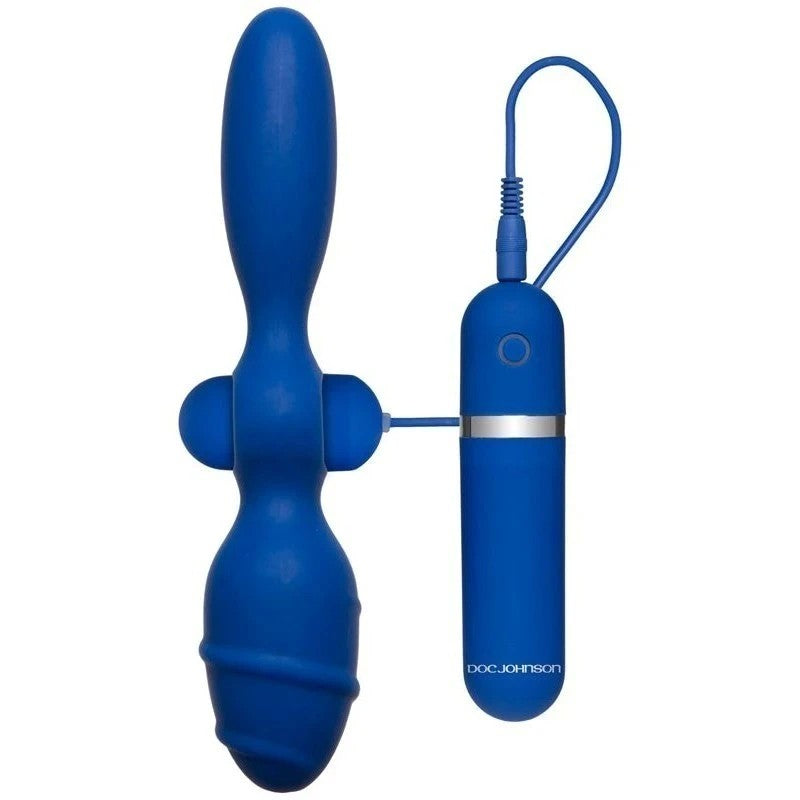 TitanMen's Dual-Ended Vibrating Pleasure Plug Prostate Toys