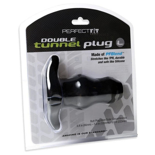 Perfect Fit Double Tunnel Plug Large Butt Plugs